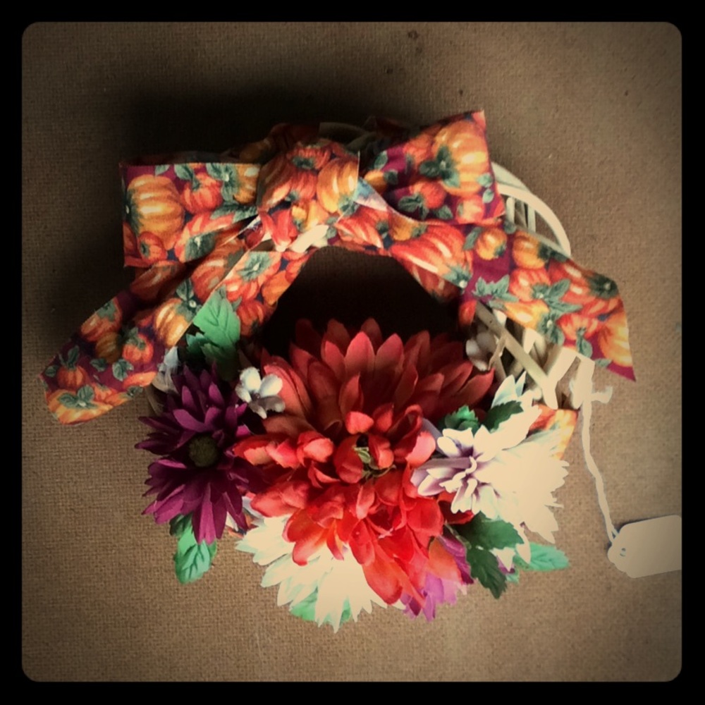 6 Inch Handcrafted Fall Wreath